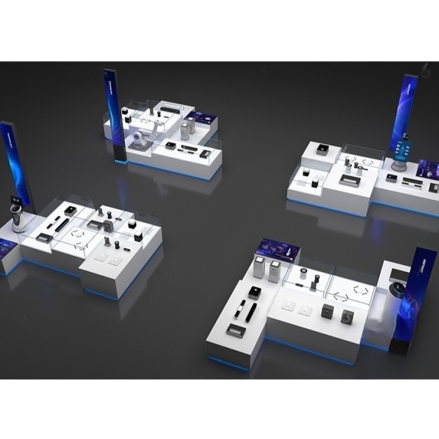  现代展示台3D模型